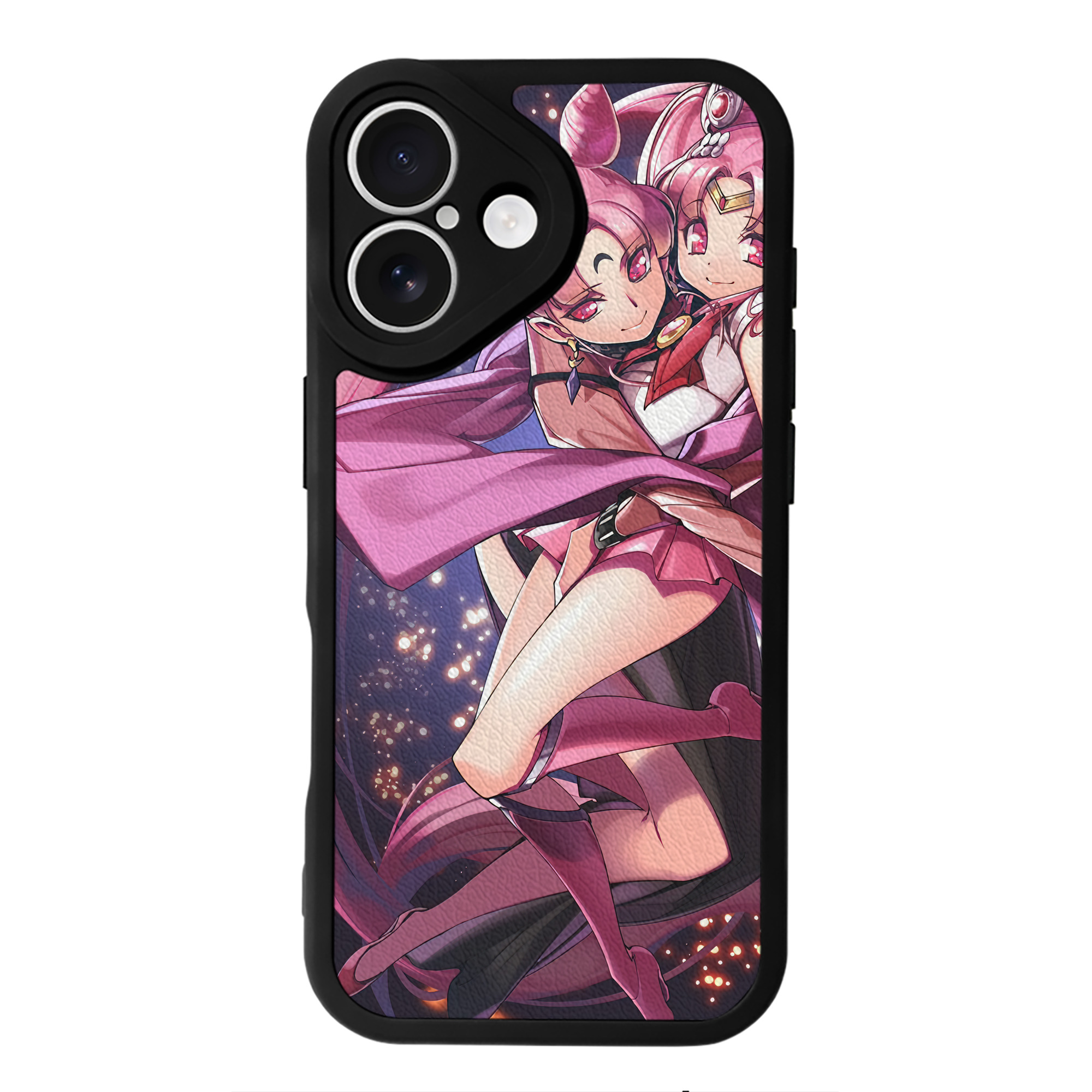 （画像用） 美少女戦士セーラームーン Sailor Moon 【iPhone 16シリーズ対応】シリコンスマホケース（レザー調） 材質：シリコン